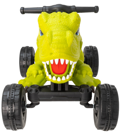 EVO Jeździk auto na akumulator dla dziecka quad pojazd dinozaur z dźwiękiem ryczy