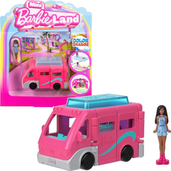 Barbie Mini BarbieLand Mini DreamCamper z basenem Auto Kempingowe + figurka