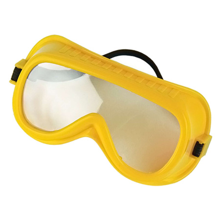 Zestaw Bosch Wiertarka udarowa żółty kask i gogle ochronne Klein