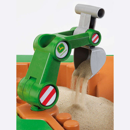 Stolik wodny edukacyjny i piaskownica 2w1 John Deere Farma Gospodarstwo rolne