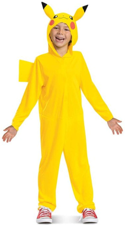 Strój karnawałowy Pokemon Pikachu kostium żółte przebranie Kigurumi 109-126 cm (4-6 lat)