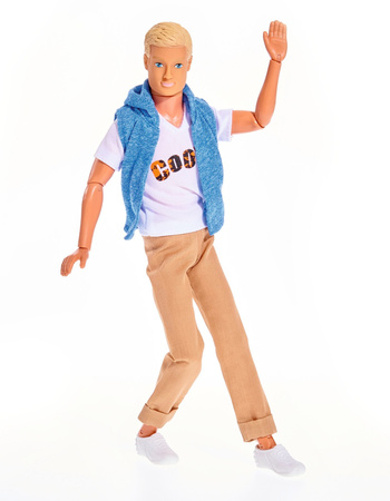 Zestaw dwie lalki Lalka Steffi w ciąży z dźwiękiem i Ken Kevin w modnym ubranku Cool 29 cm z bobaskiem, nosidełkiem i akcesoriami