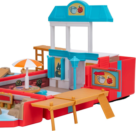 Pokémon Plecak Beach Battle przenośny, oficjalny składany zestaw do zabawy