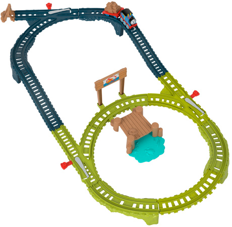 Tomek i Przyjaciele Zestaw Torów Dostawa do Doków + lokomotywa Tomek 17 elementów