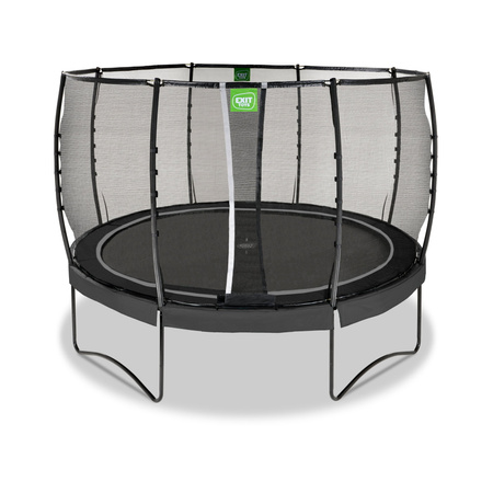 Trampolina ogrodowa z siatką zabezpieczającą Allure Premium 366 cm czarna