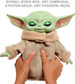 Mandalorian Star Wars Interaktywna maskotka Baby Yoda Grogu