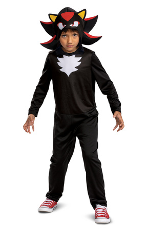 Kostium dla dzieci Sonic the Hedgehog 3 Shadow Strój karnawałowy 127 - 136 cm 7-8 lat