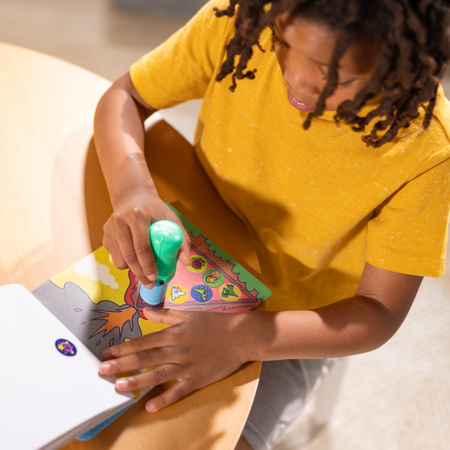 Książeczka Stickerwow Dinozaury Naklejki 300 Szt Stempelek Melissa & Doug