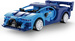 Klocki konstrukcyjne CaDA Zdalnie sterowany samochód Auto wyścigowe Wyścigówka Pojazd RC Blue Race Car Dual Mode 325 elementów