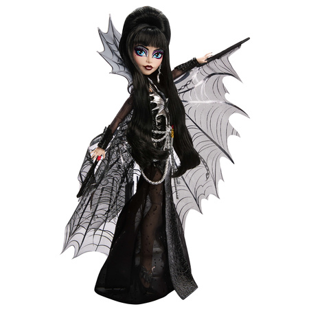 Monster High Lalka Władczyni Ciemności Skullector Elvira Mistress of the Dark