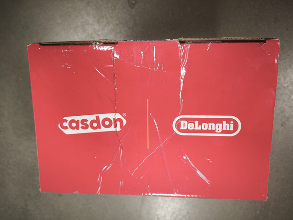 OUTLET Ekspres do kawy DeLonghi dla małego baristy ze spieniaczem do mleka Casdon NIEPEŁNY KOMPLET