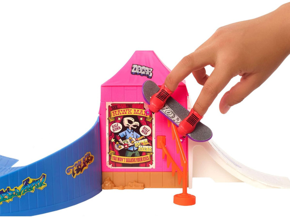 Hot Wheels Skate Park Tony Hawk zestaw do deskorolkowych trików