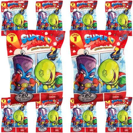 MagicBox SuperZings 2-pak Hero + Villain - 10 saszetek