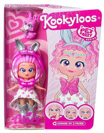 KookyLoos figurka kolekcjonerska Alice seria Pet Party