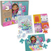 Drewniane puzzle Koci Domek Gabi 3 układanki po 24 elementy