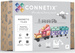 CONNETIX Pastel Transport Pack Kreatywne klocki magnetyczne 50 elementów