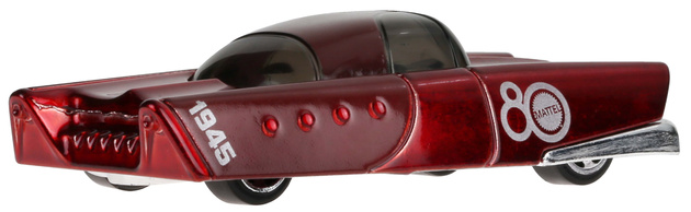 Hot Wheels Mattel Dream Mobile rubinowo-czerwony klasyk na 80-lecie Mattel