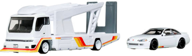 Hot Wheels Premium zestaw pojazdów Team Toyota Kousoku Hauler #79 Toyota Soarer