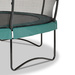 Trampolina ogrodowa z siatką zabezpieczającą Allure Premium 427 cm zielona
