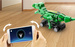 Klocki konstrukcyjne CaDA Zdalnie sterowana figurka Zielony Dinozaur T-Rex Tyranozaur RC Dual Mode 343 elementy