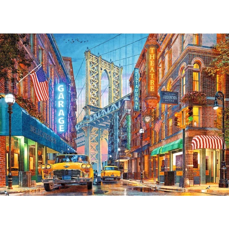 Puzzle 500 Tea Time Manhattan Bridge