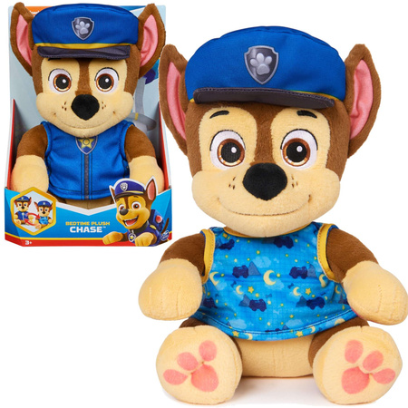 OUTLET Psi Patrol Bedtime Plush Maskotka Chase pluszak miękka przytulanka 25 cm USZKODZONE OPAKOWANIE
