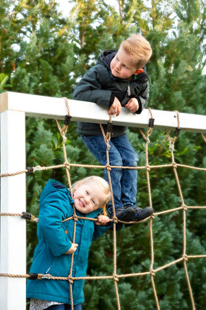 Small Foot Siatka do wspinaczki z zaczepami