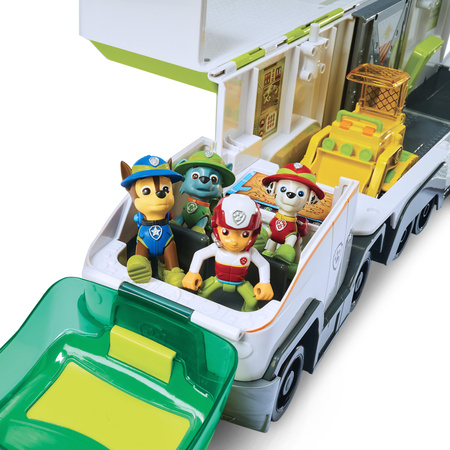 Zestaw ciężarówka Patrolowiec Jungle Patroller z figurką Rydera + quad