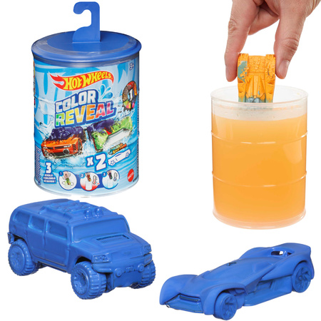 Hot Wheels Color Reveal Zestaw 2 samochody niespodzianki