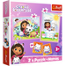 Koci Domek Gabi 2w1 Puzzle 78 elementów + gra memory 3+ lata Trefl