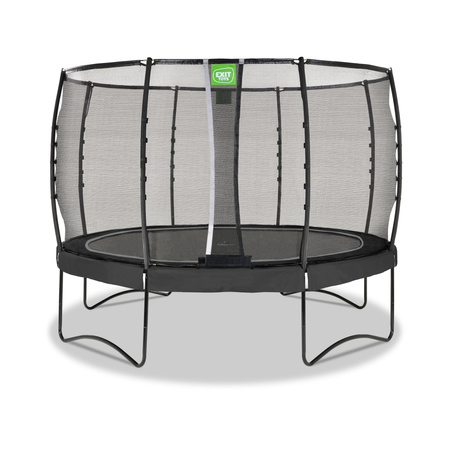 Trampolina ogrodowa z siatką zabezpieczającą Allure Premium 366 cm czarna