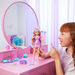 Barbie Dream Besties Get Ready With Barbie Zestaw Malibu Lalka modowa + akcesoria