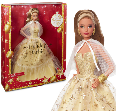 Barbie Lalka Kolekcjonerska 35 rocznica Świąteczna Edycja 2023