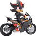 Mały Zestaw Sonic 3 The Hedgehog Figurka Shadow + czarny Motocykl