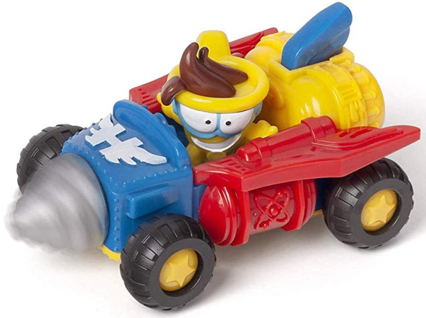 Zestaw 4 SZTUKI Magic Box Super Zings Seria 4 pojazd MegaJet + figurka SuperZings