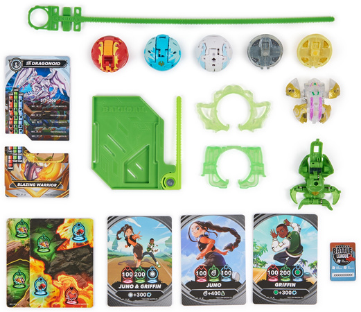 Zestaw Bakugan Battle Pack Gra strategiczna + Figurki Special Attack Octogan Special Attack Spidra