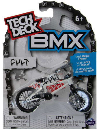Tech Deck fingerbike BMX rower Cult biały