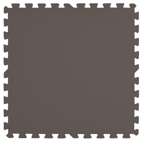 Mata piankowa podłogowa Humbi 180x120 Duże puzzle piankowe wodoodporne bezpieczne 6 szt. żółty, szary, brązowy