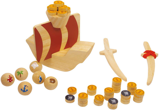 Towarzyska gra zręcznościowa Gra Piracka Kapitan Koog