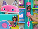  Koci Domek Gabi Film Zestaw Wielki Domek z windą i laleczką Gabi Gabby's Dollhouse the Movie dźwięk