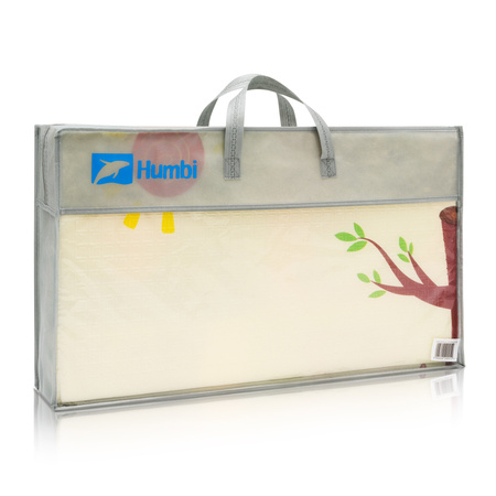 Humbi Dwustronna Składana Mata Edukacyjna z pianki XPE 120x180 Zwierzątka Żyrafy