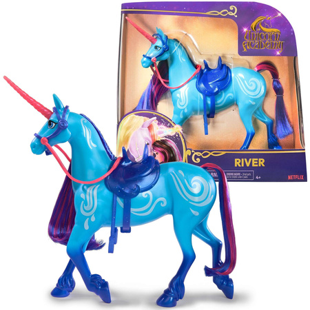 Unicorn Academy Zestaw Lalka Isabel Masquerade i Jednorożec River + akcesoria
