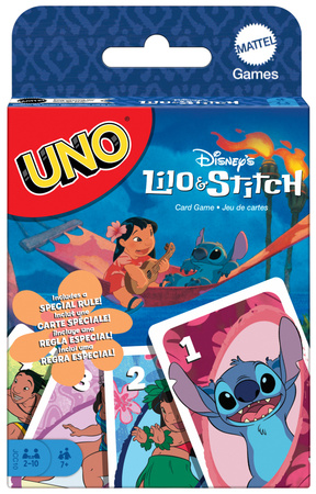 Towarzyska Gra karciana UNO Disney Lilo & Stitch