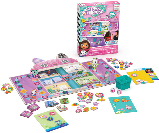 OUTLET Koci Domek Gabi Kociastyczna Towarzyska Gra planszowa Zbieranie talizmanów USZKODZONE OPAKOWANIE