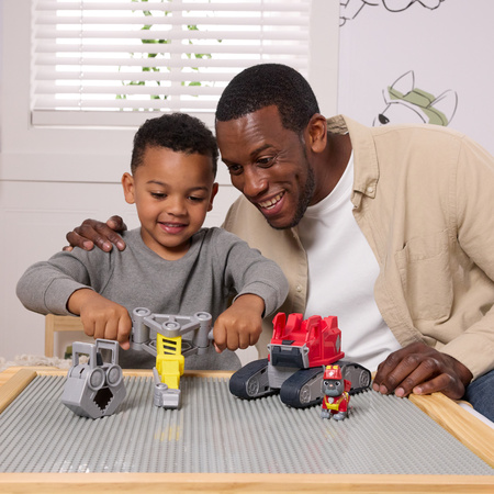 Psi Patrol Charger Dźwig Chwytak Pojazd Budowlany 22 Cm Rubble&crew + Figurka