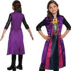 Strój karnawałowy Disney Kraina Lodu Anna Frozen Księżniczka 124-135 cm (7-8 lat)