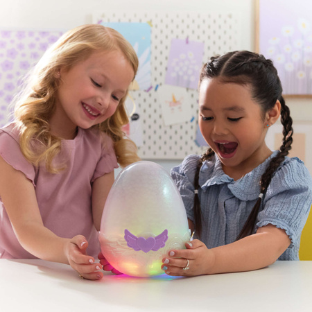 Hatchimals Alive Mystery Hatch Pufficorn- Magiczne Jajko Niespodzianka ze światłem i dźwiękiem