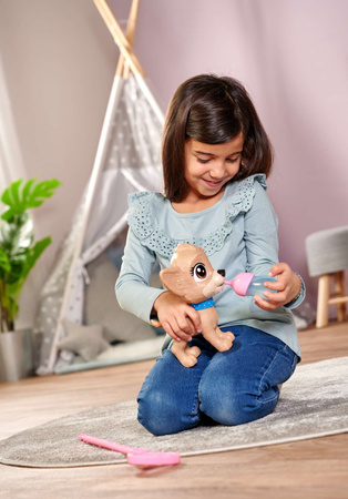 Mały Interaktywny Szczeniaczek Podręczny Piesek Chi Chi Love Pii Pii Puppy robi siku
