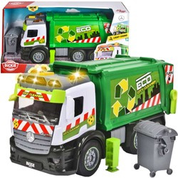 Śmieciarka Eco Mercedes Benz + akcesoria światło/dźwięk