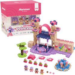 Klocki konstrukcyjne Mini Waffle Księżniczka Zamek Króla Williama 280 elementów Marioinex